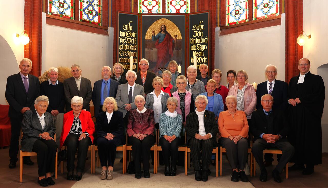 Jubel-Konfirmation am 20. Oktober 2024 mit Superintendent Dr. Jörn – Michael Schröder