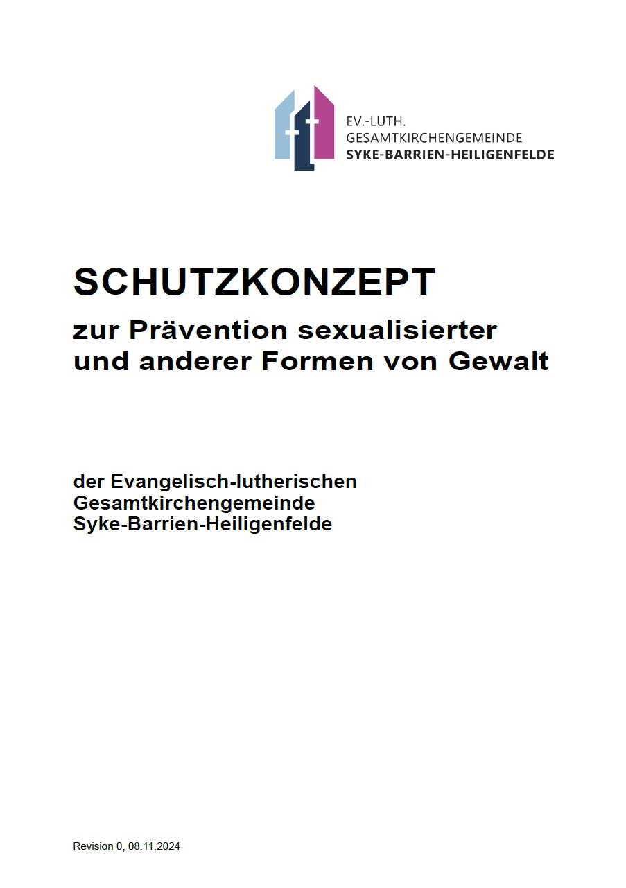 Schutzkonzept zur Prävention sexualisierter und anderer Formen von Gewalt
